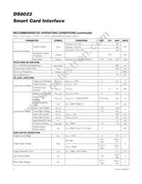 DS8023-RRX+T&R Datasheet Page 4