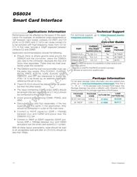 DS8024-RJX/V+ Datasheet Page 14