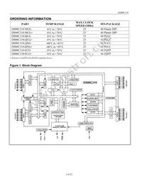DS80C310+FCG Datasheet Page 2