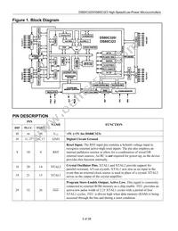 DS80C323-QCD+T&R Datasheet Page 3