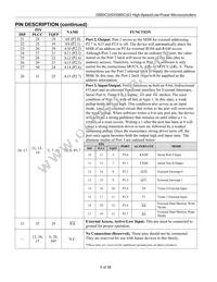 DS80C323-QCD+T&R Datasheet Page 5