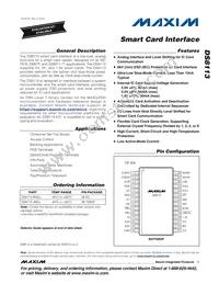 DS8113-JNG+T&R Datasheet Cover