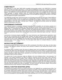 DS89C420-QNL Datasheet Page 15