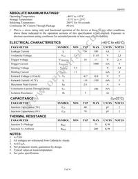 DS9503X Datasheet Page 3