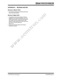 DSA1125DA1-033.3333VAO Datasheet Page 19