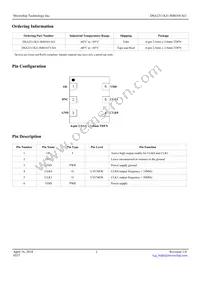 DSA2311KI1-R0016VAO Datasheet Page 2