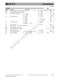 DSA300I200NA Datasheet Page 2