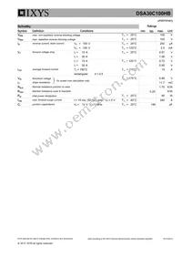 DSA30C100HB Datasheet Page 2