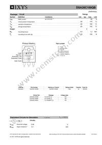 DSA30C100QB Datasheet Page 3