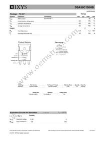 DSA30C150HB Datasheet Page 3