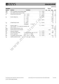 DSA30C45HB Datasheet Page 2