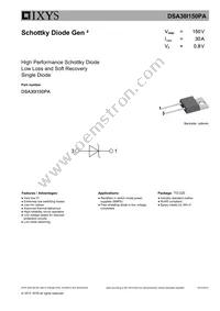 DSA30I150PA Datasheet Cover