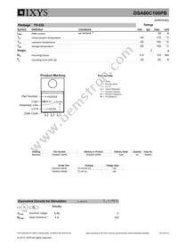 DSA60C100PB Datasheet Page 3