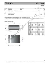 DSB1I40SA Datasheet Page 2