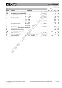 DSB20I15PA Datasheet Page 2