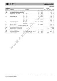 DSB30C60PB Datasheet Page 2