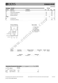 DSB60C45HB Datasheet Page 3