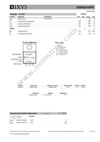 DSB60C45PB Datasheet Page 3