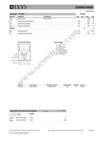 DSB80C45HB Datasheet Page 3