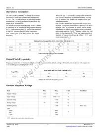 DSC2010FI2-B0004T Datasheet Page 3