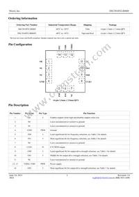 DSC2010FI2-B0009 Datasheet Page 2