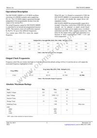 DSC2010FI2-B0009 Datasheet Page 3