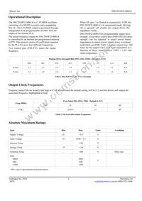 DSC2010FI2-B0014T Datasheet Page 3