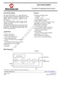 DSC2010FI2-B0015 Datasheet Cover