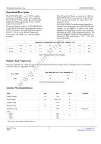 DSC2010FI2-B0015 Datasheet Page 3
