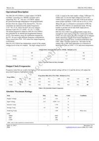 DSC2011FE2-F0016T Datasheet Page 3