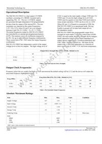 DSC2011FI1-F0033 Datasheet Page 3
