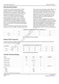DSC2011FI1-F0036T Datasheet Page 3