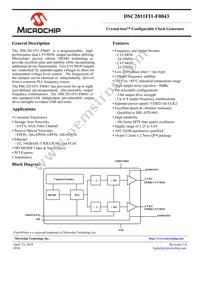 DSC2011FI1-F0043 Datasheet Cover