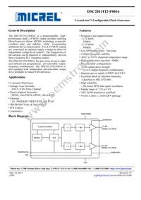 DSC2011FI2-F0016T Datasheet Cover