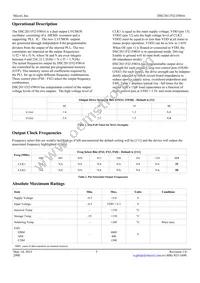 DSC2011FI2-F0016T Datasheet Page 3