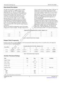 DSC2011FI2-F0042 Datasheet Page 3