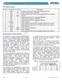 DSC2011FM1-E0005T Datasheet Page 2