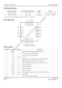 DSC2033FI2-F0003T Datasheet Page 2
