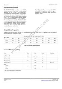 DSC2033FI2-F0031T Datasheet Page 3