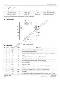 DSC2041FE1-F0014T Datasheet Page 2