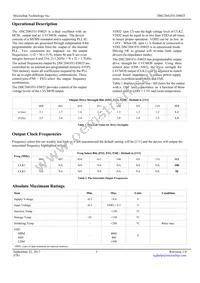 DSC2041FI1-F0025 Datasheet Page 3