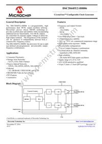 DSC2044FE2-H0006T Datasheet Cover