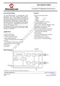 DSC2044FI2-F0022T Datasheet Cover