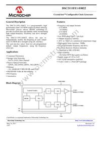 DSC2111FE1-E0022T Datasheet Cover