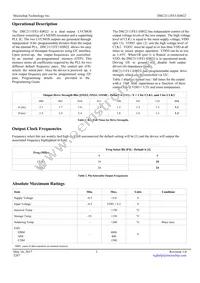 DSC2111FE1-E0022T Datasheet Page 3