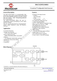 DSC2123FI2-E0024 Datasheet Cover