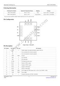 DSC2123FI2-E0024 Datasheet Page 2