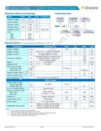 DSC2140FI2-D0001 Datasheet Page 3