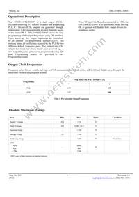 DSC2144FE2-E0017T Datasheet Page 3