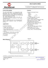DSC2144FI2-F0022T Datasheet Cover